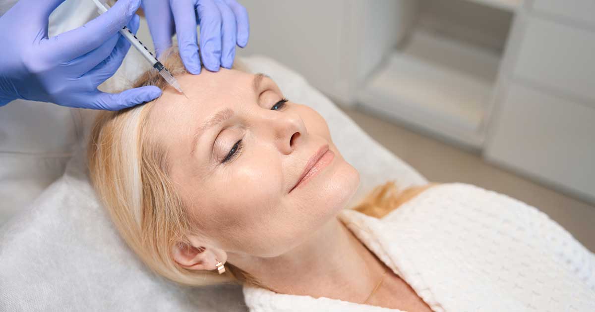 botox-relieve-tmj woman taking botox to relieve tmj