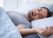 man with untreated sleep apnea problem